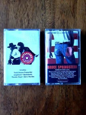 Bruce Springsteen Born To Run & Born In The U.S.A. Cassette Tapes (New & Sealed) - Image 1 of 4