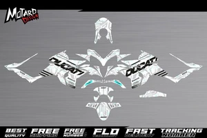 Kit Gráficos para Ducati Multistrada 1200 2010 2011 2012 2013 2014 Calcomanías Adhesivas - Imagen 1 de 6
