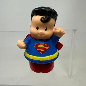 Fisher Price Little People DC Super Friends Superman Blue Red Suit Figure 2011 - Picture 1 of 5