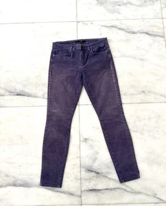 Joe’s Jeans Corduroy Pants Purple Low Rise Skinny Visionaire Womens 29 Boho - Picture 1 of 9
