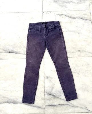 Joe’s Jeans Corduroy Pants Purple Low Rise Skinny Visionaire Womens 29 Boho - Image 1 of 4