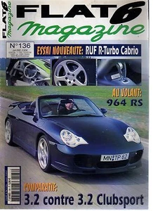 FLAT 6 136 996 RUF R TURBO CABRIO 520PS 964 RS 3.6 964 SPEEDSTER TEST 996 GT2 - Bild 1 von 1