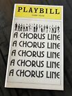 Vintage Playbill - A Chorus Line June 17, 1977  Ticket stub Shubert Theatre