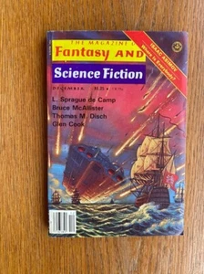 Fantasy and Science Fiction December 1978 L. Sprague de Camp, Near Fine - Picture 1 of 4