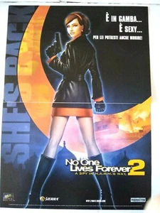 No One LIves Forever 2 Pubblicità 2002 Italian Magazine Advertising 42x30 cm - Imagen 1 de 3