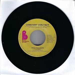 CONSTANT CON-TACT - Penetra-Shun / Keep Movin - NEW 45 - M. Starr, M. Johnson - Picture 1 of 2