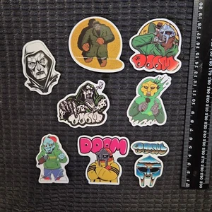 MF Doom - 8 x sticker lot - hip hop rap danger madvillain hip hop rap (DM6) - Bild 1 von 1