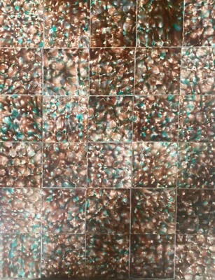 lots de carreaux ciment emmaillé 140 pièces années 1920 . XX siècle . - Photo 1/4