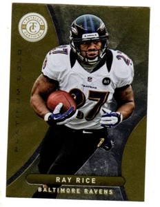 Ray Rice ๐ SERIAL #24/25 GOLD ๐ฃ BALTIMORE RAVENS 2012 Panini TOTALLY CERTIFIED - Picture 1 of 2