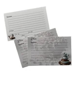 Smore Puffie Fun 4x6 Recipe Card, Marshmallow Man, Packs of 10, 25, 40 - Image 1 of 3
