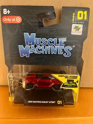 MUSCLE MACHINES 1:64 - 2020 MUSTANG SHELBY GT500 CHASE DIECAST LIMITED EDITION - Image 1 of 3