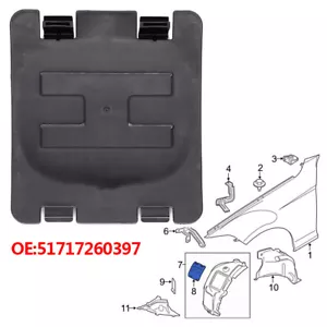 Radkasten Deckel Lampenverkleidung Für 1er 2er 3er 4er BMW F20 F21 F22 F23 NEU. - Bild 1 von 12