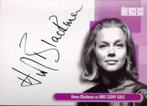 2003 Strictly Ink The Definitive Avengers A1 Honor Blackman Autogrammkarte - Bild 1 von 3