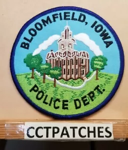 BLOOMFIELD, IOWA POLICE SHOULDER PATCH IA - Bild 1 von 2