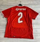 Switzerland 2008 - 2010 Home football shirt jersey Puma size L #2 Djourou