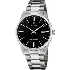 Festina Herrenuhr F20511-4 Schwarz Edelstahlband 39,3 mm - Bild 1 von 3