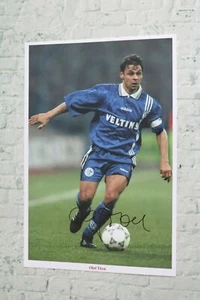 ORIGINAL Autogramm von Olaf Thon. pers. gesammelt. 20x30 Foto. 100% ECHT - Picture 1 of 1