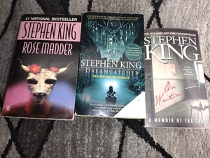 Stephen King Book Lot 3 Paperback And Hardcover Suspense Genre Books - Picture 1 of 4