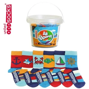 RARE New In Box All Aboard Random Fun Beach Boys Odd SOCKS 4-6 Years RRP$33 - Picture 1 of 6