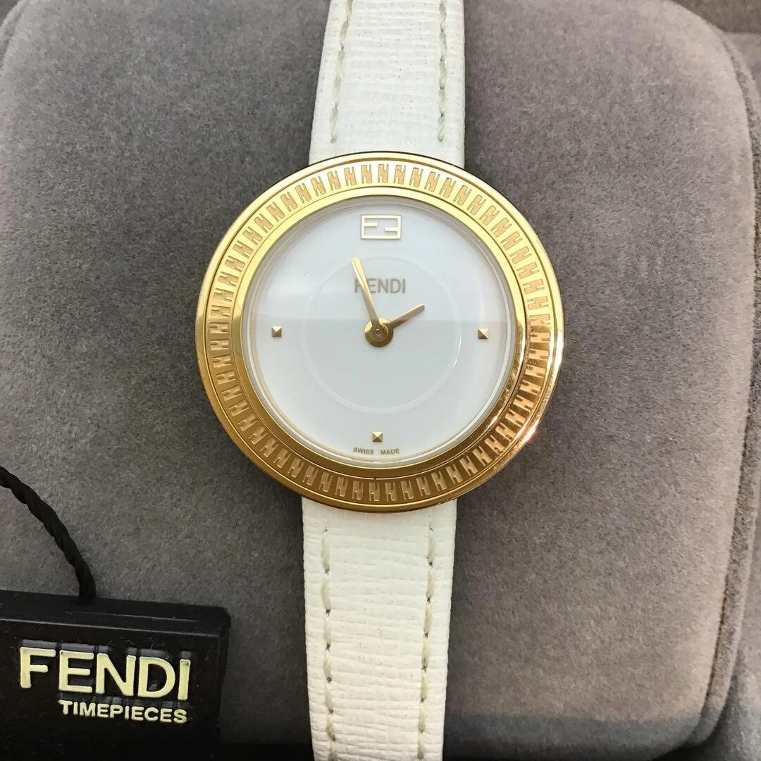 Fendi Stainless Steel Case Ceramic Band Wristwatches for Fendi Stainless Steel Case Ceramic Band Wristwatches for
