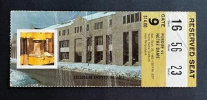 Boleto irlandés luchador Purdue Boilermakers vs Notre Dame 1982 25/09/82 - Imagen 1 de 2