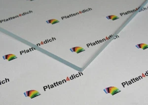 Festes PET-A, dicke 1mm, KLAR, 850mm x 110mm - 1 Stuck, andere Maße auf Anfrage - Bild 1 von 1