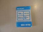 Suzuki GSX R 750 1991  Rider owners manual Fahrerhandbuch uso e manutenzione