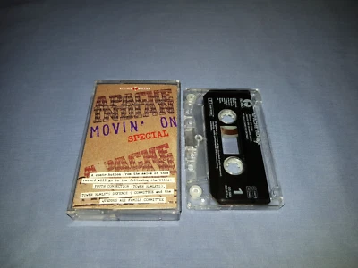 APACHE INDIAN MOVIN ON CASSETTE TAPE SINGLE - Image 1 of 2
