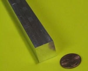 6061 T651 Aluminum Square Bar, 11/16" (.687") Thick x 11/16" Wide x 36" Length - Picture 1 of 13