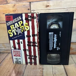 American Rap Stars VHS Tape Used Jay Z - Picture 1 of 5