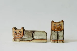 Eureka Craftware Cat Figurine Cornish Studio Ceramics Keith Smith Studio Pottery - Picture 1 of 13