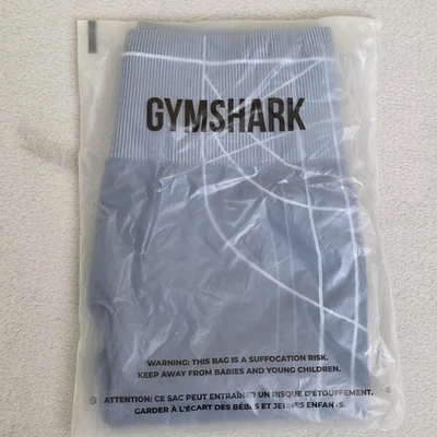 Leggings sin costuras Gymshark Apex para mujer medio azul gris cintura alta entrenamiento yoga Foto 1 de 4