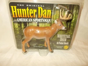 Neu Hunter Dan Weißschwanz Hirsch amerikanischer Sportler "Holzbrücke 10 Punkt Bock" - Bild 1 von 4