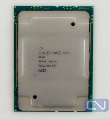 CPU Intel Xeon Gold 6248 SRF90 2,5 GHz 27,5 MB 20 núcleos grado B LGA 3647  Foto 1 de 4
