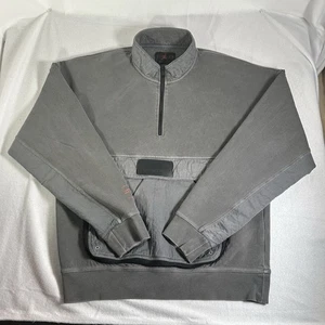 Nike Air Jordan 23 Engineered Men's 1/2 Zip Jacket Size Medium CJ5997-010 Grey - Picture 1 of 17