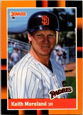 1988 Donruss Baseball's Best #266 Keith Moreland - Image 1 of 2