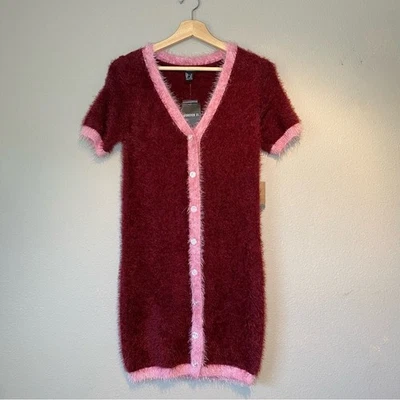 Mini Vestido Forever 21 Tejido Difuso Lexi's Colorblock Talla M Salvado por la Campana Y2K Foto 1 de 4