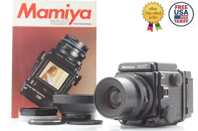 [Obiettivo come nuovo] Mamiya RZ67 Pro II Film Camera Z 90mm f3.5w Lens 120... - Immagine 1 di 4