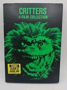 NEW! Critters 4-Film Collection DVD Limited Edition Glow In The Dark Slipcover - Picture 1 of 4