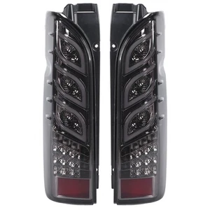 Car Smoked Lens Pair LED Taillights Dynamic Rear Tail Lamp Assembly For Hiace - Picture 1 of 12