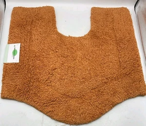 Waterford Toilet Contour Rug 100% Cotton 20in X 20in Terracotta - Picture 1 of 6