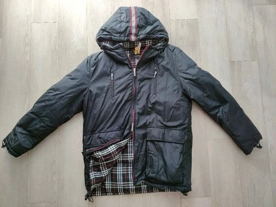 Abrigo de plumón Burberry etiqueta negra para hombre talla M chaqueta acolchada cálida usado #EK BCA Foto 1 de 4