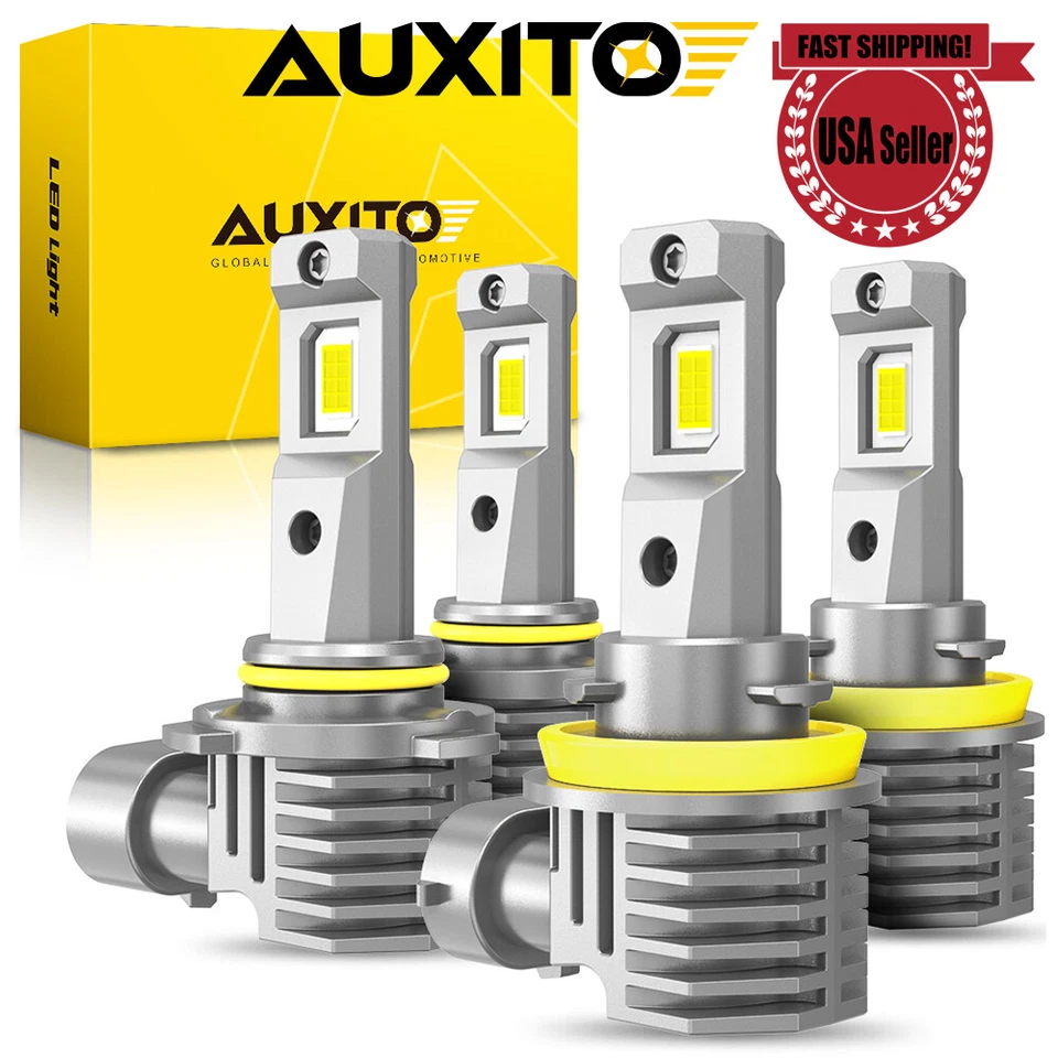 AUXITO H11 9005 LED Headlight Bulb Hi/Lo Beam for Chevy Silverado 1500 2007-2015 - Image 1 of 4
