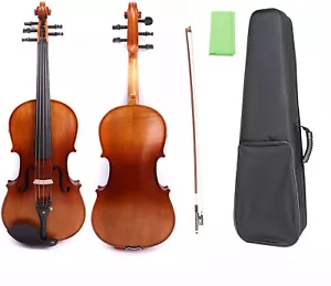Advance 5 Saiten Viola 16 Zoll volle Größe Ahorn Rücken Fichte Top Ebenholz Beschlag NEU - Bild 1 von 6