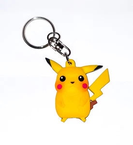 Pokémon Pikachu Rubber Keyring Fun Christmas Stocking Filler - Picture 1 of 2