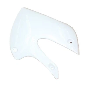 Guardabarros laterales delantero izquierdo de plástico blanco KLX110 estilo PIT Trail bicicleta de tierra - Imagen 1 de 2