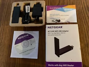 NETGEAR AC1200 (A6210) Dual-Band USB 3.0 WiFi Adapter High Gain - Picture 1 of 1