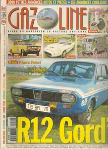 GAZOLINE 59 RENAULT 12 GORDINI SIMCA 1000 RALLYE 1970 78 SERA CITROEN TYP HY - Bild 1 von 2