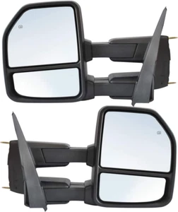 Towing Mirrors Fit for Ford F150 2015-2020 Power Heated Tow Mirrors 8 Pins F 150 - Bild 1 von 9
