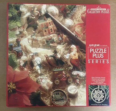 Keepsake Ornament Collection Puzzle 500 Piece Puzzle 1988 - Image 1 of 4